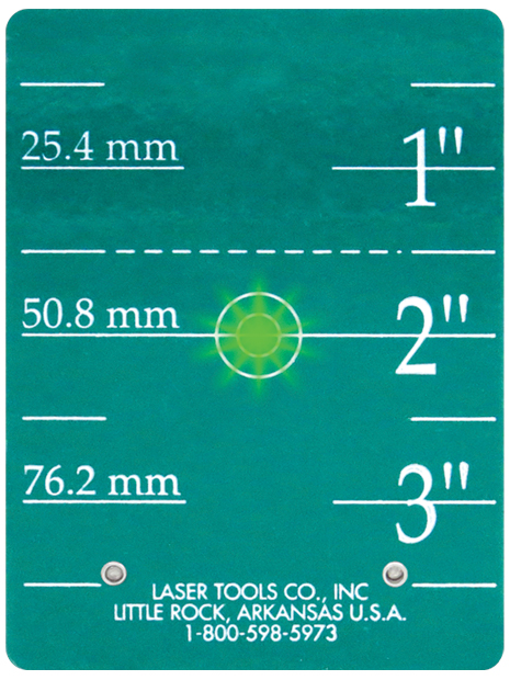 Finding the Center of a Laser Dot