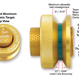 GLX90MT Magnetic Target with Target Loc™