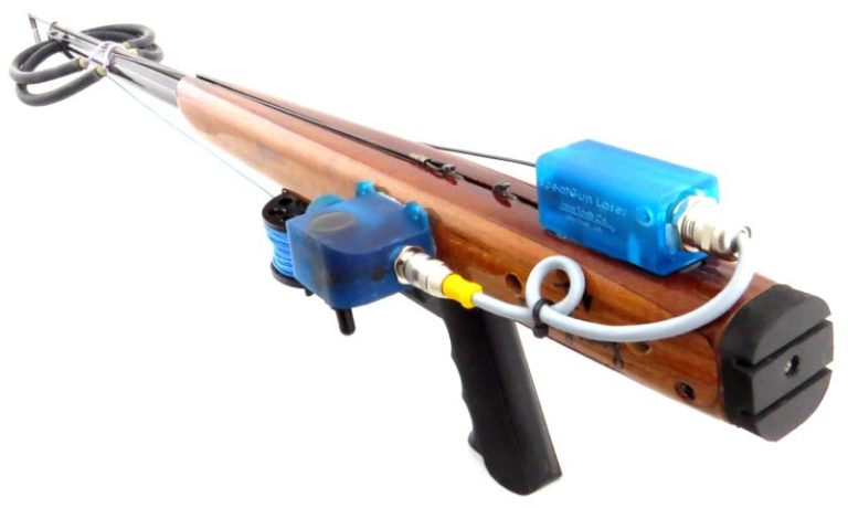 New Speargun Laser Aiming System